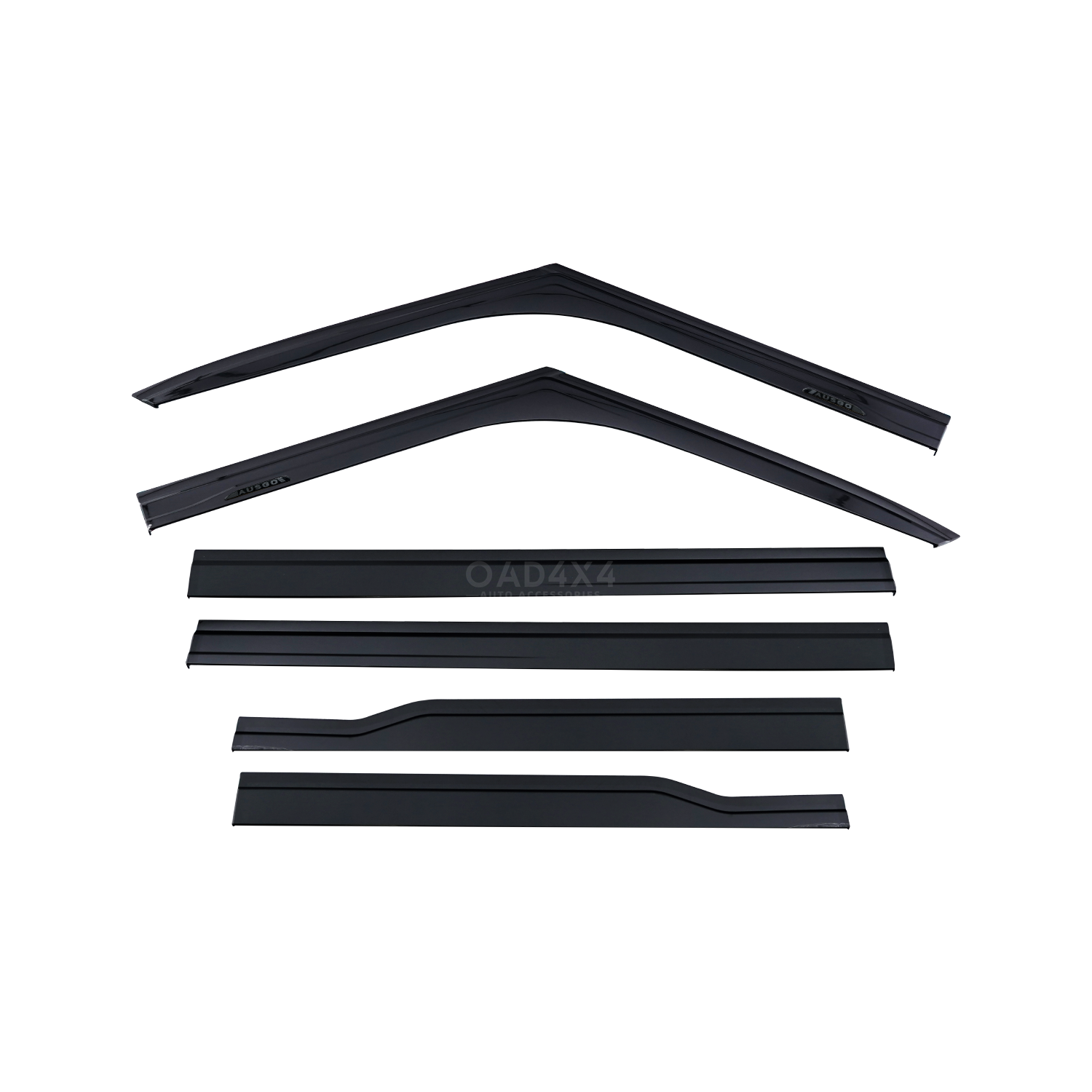 Injection Weather Shields for Jetour T2 2025-Onwards 6PCS