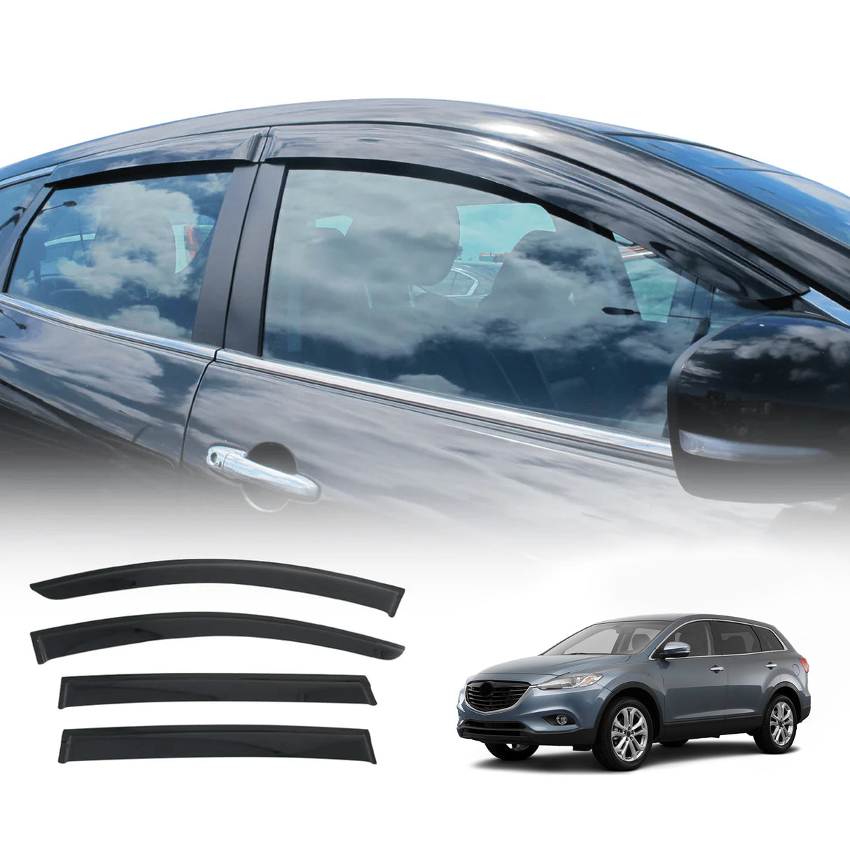 Weather Shields for Mazda CX9 CX-9 2007-2016