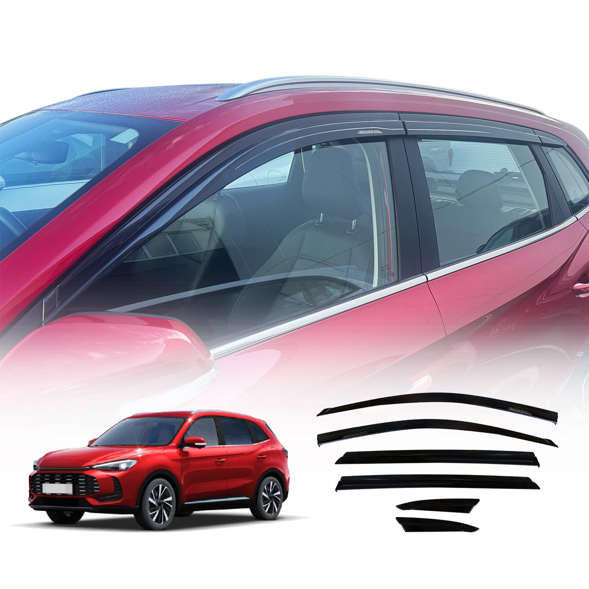 Pre-order Injection Weather Shields for MG ZS 2024-Onwards 6PCS