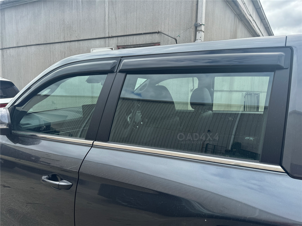 Luxury Weather Shields for KGM SsangYong Musso 2018-Onwards