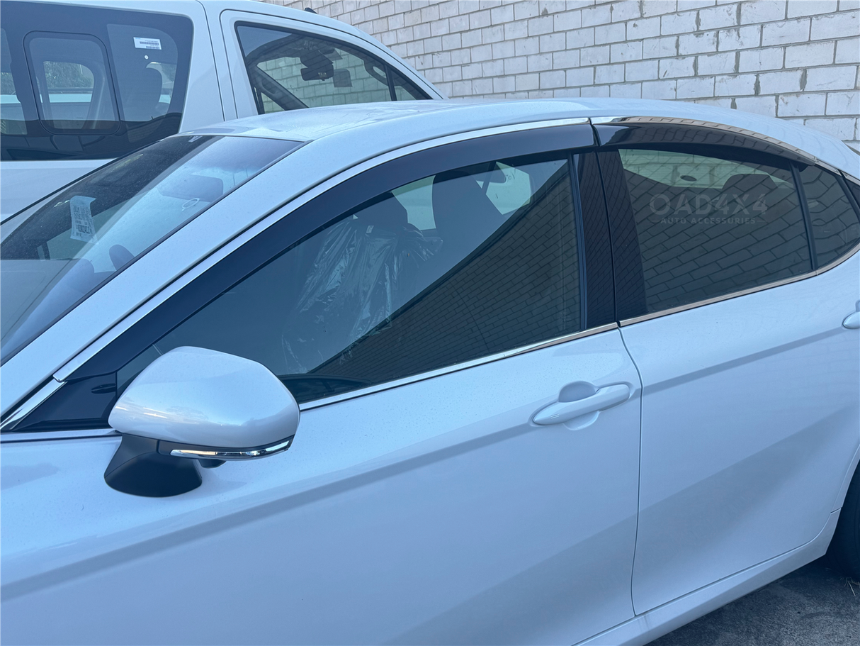 Stainless Edge Weather Shields for Toyota Camry 2024-Onwards