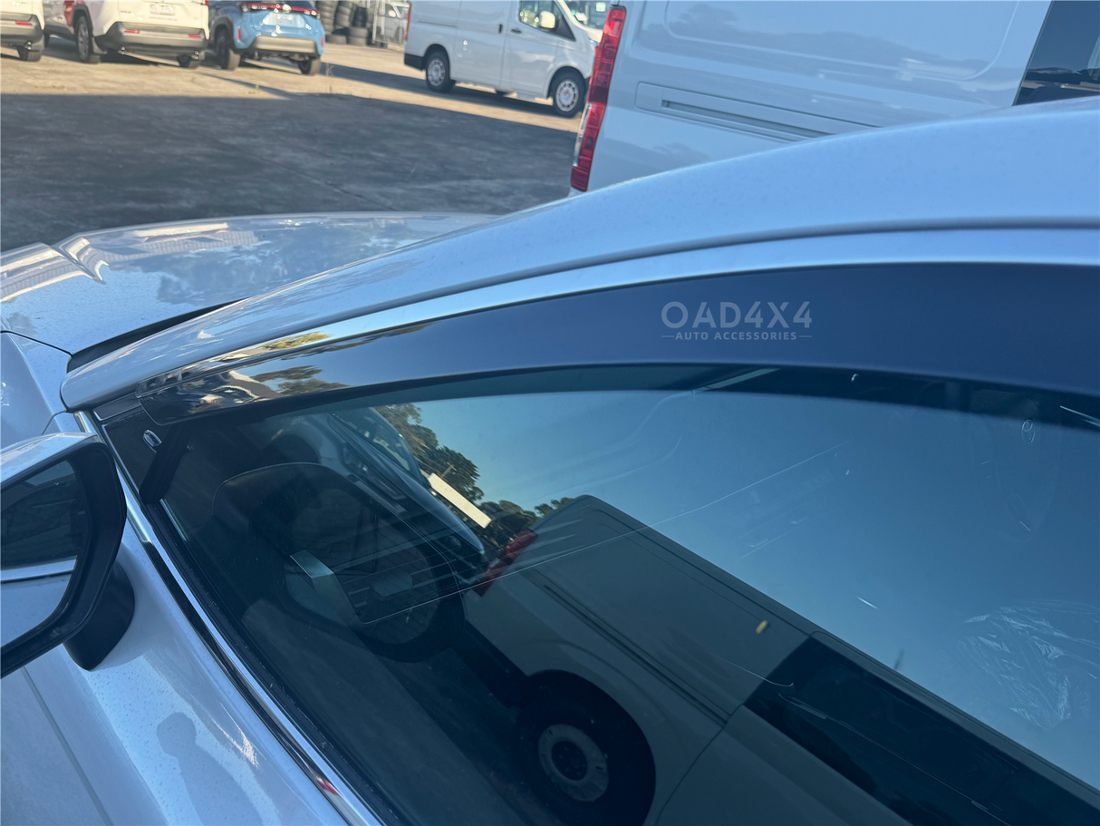 Stainless Edge Weather Shields for Toyota Camry 2024-Onwards