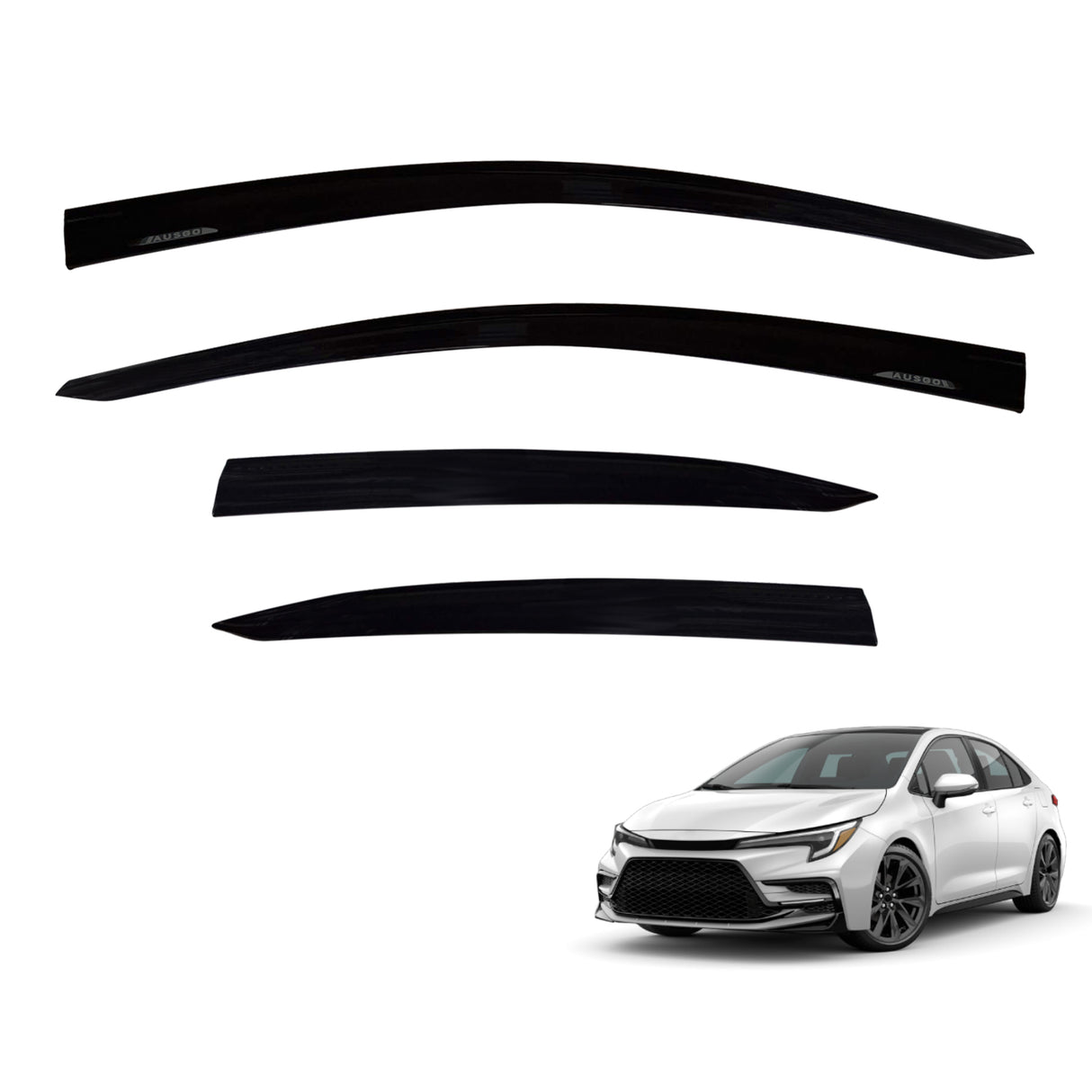 Injection Weather Shields for Toyota Corolla Sedan 2019-Onwards