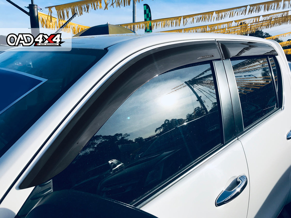Injection Weather Shields for Toyota Hilux Dual Cab 2015-2025