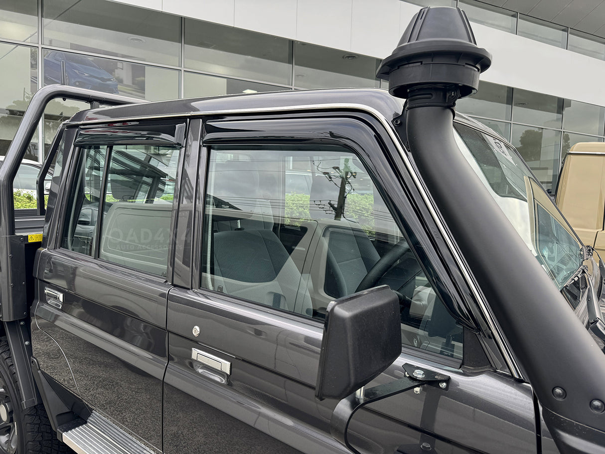 Bonnet Protector & Luxury Weathershields for Toyota Land Cruiser 70 76 79 Series 2007-2023