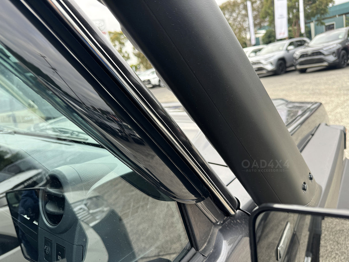 Bonnet Protector & Luxury Weathershields for Toyota Land Cruiser 70 76 79 Series 2007-2023