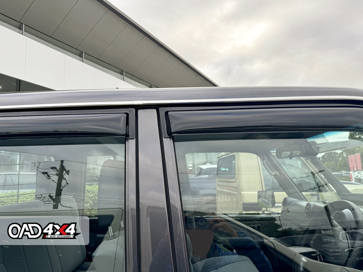Weather Shields for Toyota Land Cruiser 70 76 79 Series 2007-Onwards