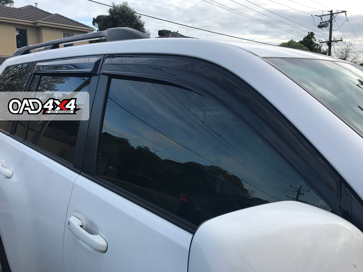 Bonnet Protector & Luxury Weathershields for Toyota Land Cruiser Prado 150 2018-2024