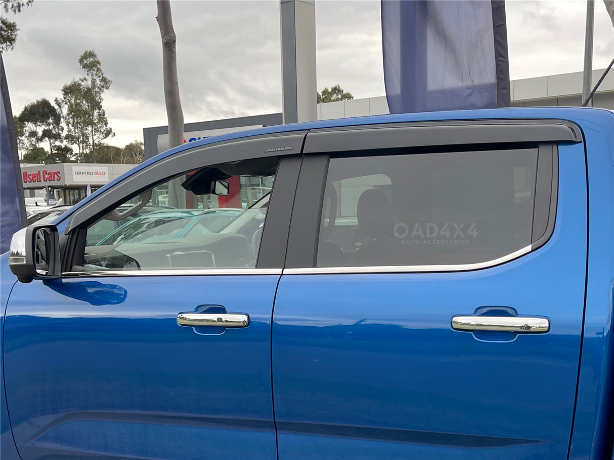 Injection Weather Shields for Volkswagen Amarok Next-Gen Dual Cab NF Series 2023-Onwards