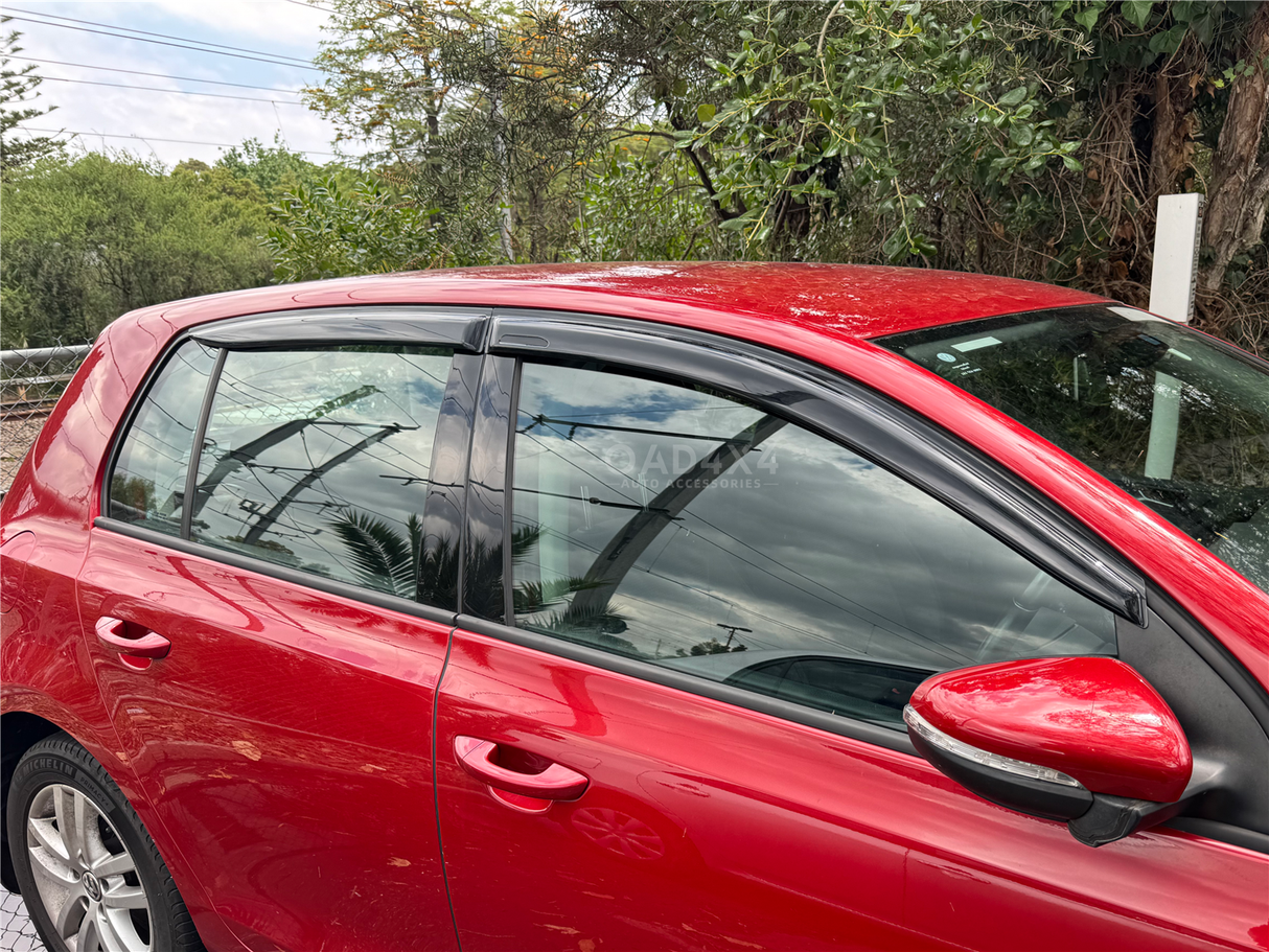 Luxury Weather Shields for Volkswagen Golf 6th Gen MK6 2009-2013