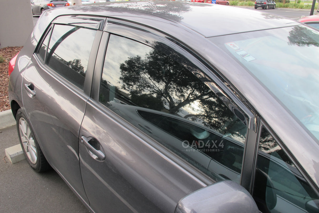 Weather Shields for Toyota Corolla Hatch 2007-2012