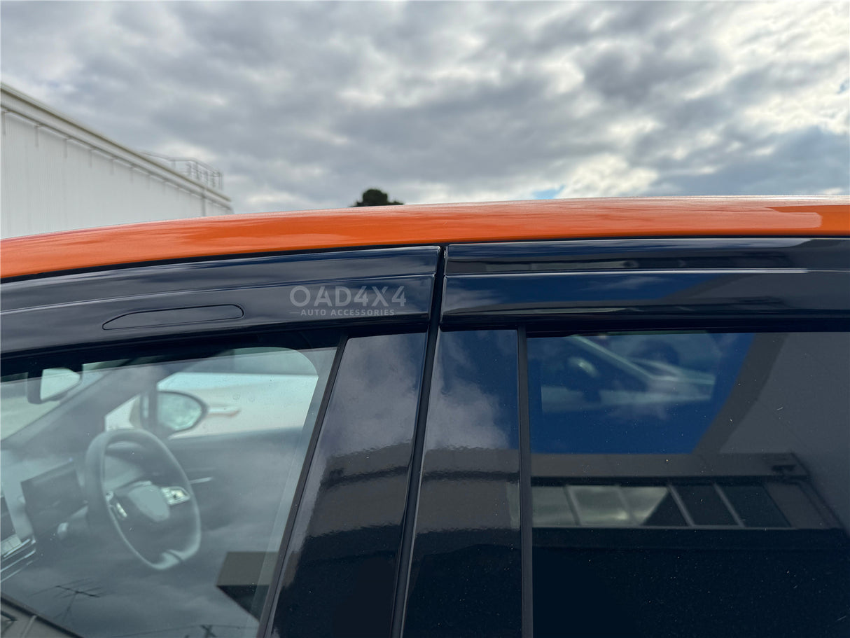 Injection Weather Shields for MG MG4 2023-Onwards 6PCS