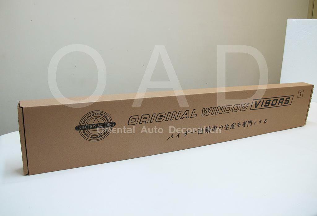 Stainless Edge Weather Shields for KIA Rio Sedan 2011-2016