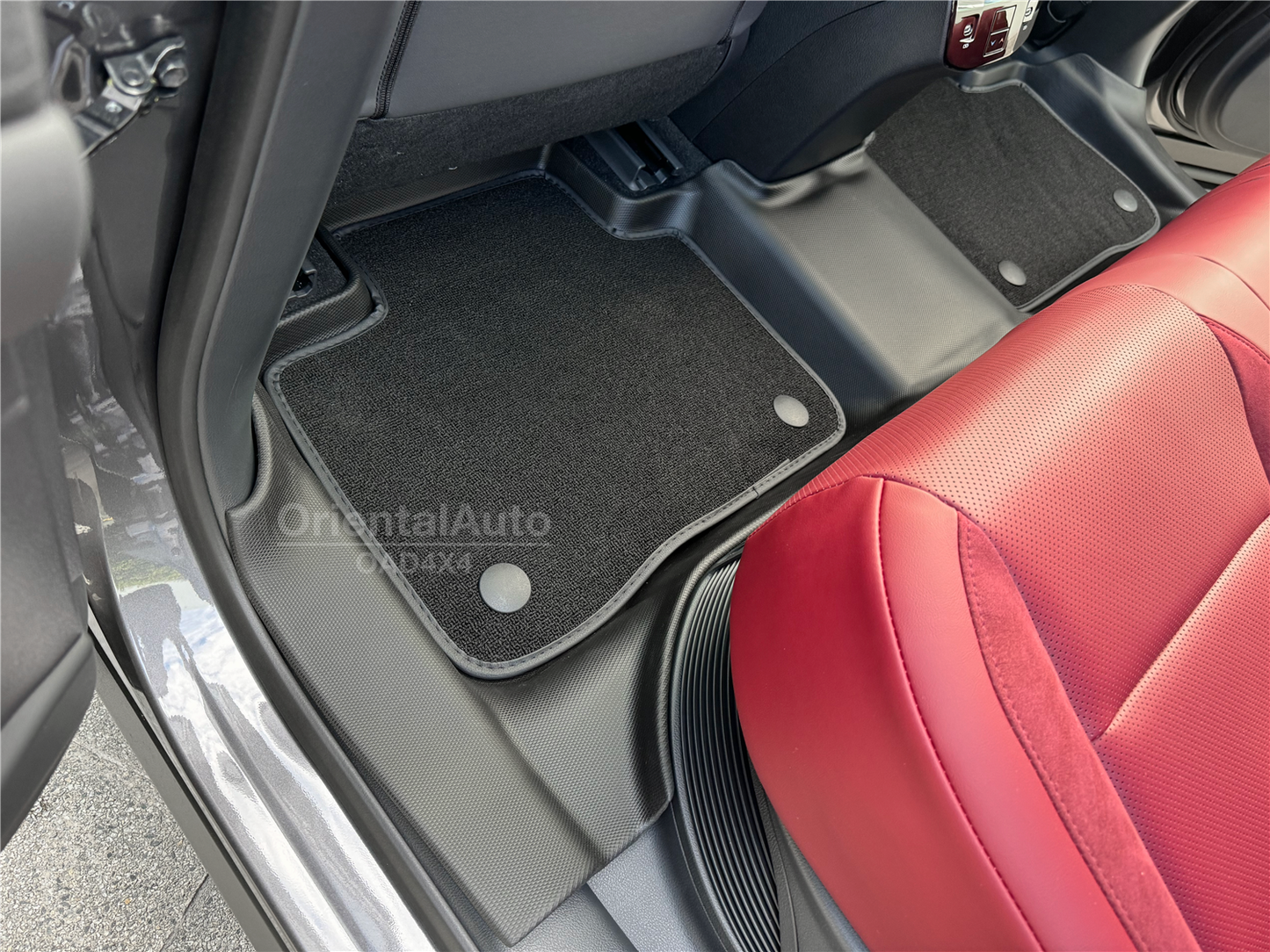 5D TPE Floor Mats for Lexus RX Series 2022-Onwards Tailored Door Sill Covered Double Layer Floor Mat Liner Car Mats
