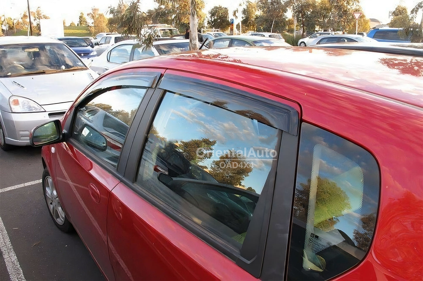 Premium Weathershields Weather Shields Window Visor For Holden Barina Hatch 5D TK Series 2005-2011