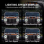 LED Light Bonnet Protector Hood Protector for Jeep Wrangler JL 4D 2018-Onwards
