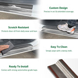 Weather Shields & Door Sill Protector for ISUZU D-MAX / DMAX Dual Cab 2012-2020