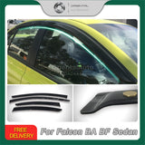 Weather Shields for Ford Falcon Fairmont BA BF Sedan 2002-2008