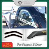 Weather Shields for Ford Ranger PJ PK Single / Extra Cab 2006-2011 2PCS