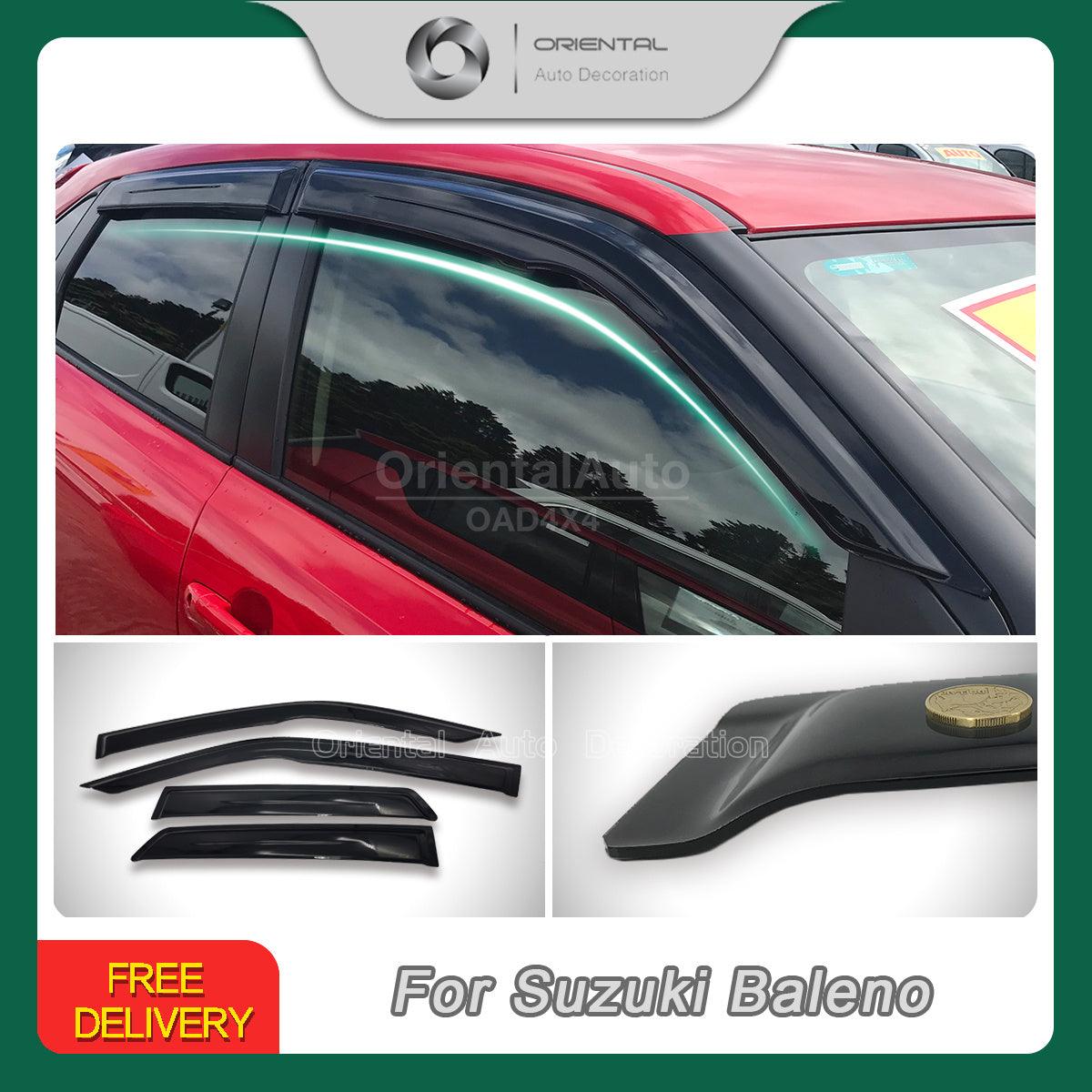 Weather Shields for Suzuki Baleno Hatch 2016-Onwards