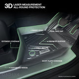 5D TPE Car Floor Mats for Land Rover Defender L663 110 2020-Onwards