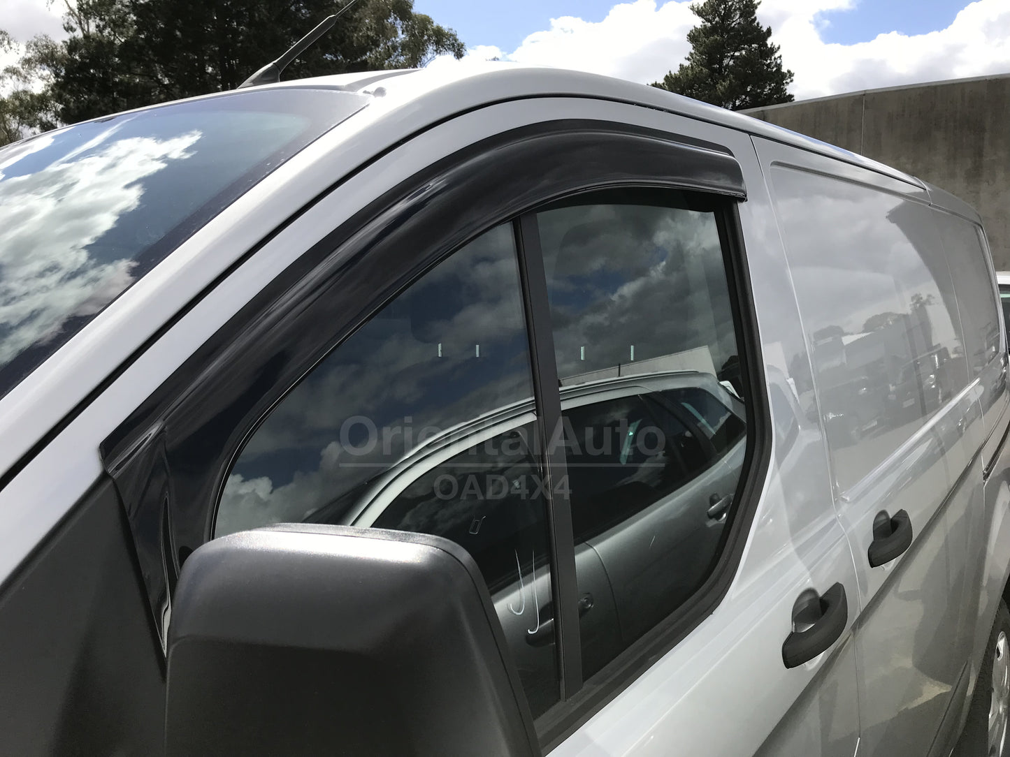 Luxury Weathershields Weather Shields Window Visor For Ford Transit Custom VN Series 2013-2023