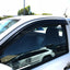 Bonnet Protector & Luxury 2pcs Weathershields Weather Shields Window Visor For Toyota Hilux Single / Extra Cab 2005-2011