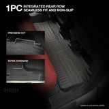 5D TPE Car Floor Mats for Tesla Model Y 2022-2025