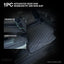 3 Rows 5D TPE Floor Mats & 3D Detachable Cargo Mat Boot Mat for ISUZU MUX MU-X 2021-Onwards Door Sill Covered Car Floor Liner + Boot Mat