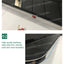 Black Aluminum Side Steps / Running Board For Mercedes-Benz GLE Class W166 2012-2019 #MC