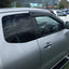 Injection 2pcs Weathershields Weather Shields Window Visor For Nissan Navara NP300 D23 Extra Cab
