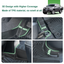 5D TPE Floor Mats for Mitsubishi Triton Dual Cab 2006-2015 Front 2PCS Door Sill Covered Tailored Car Mats
