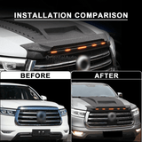 Bonnet Protector with LED Lights for GWM Cannon All Models