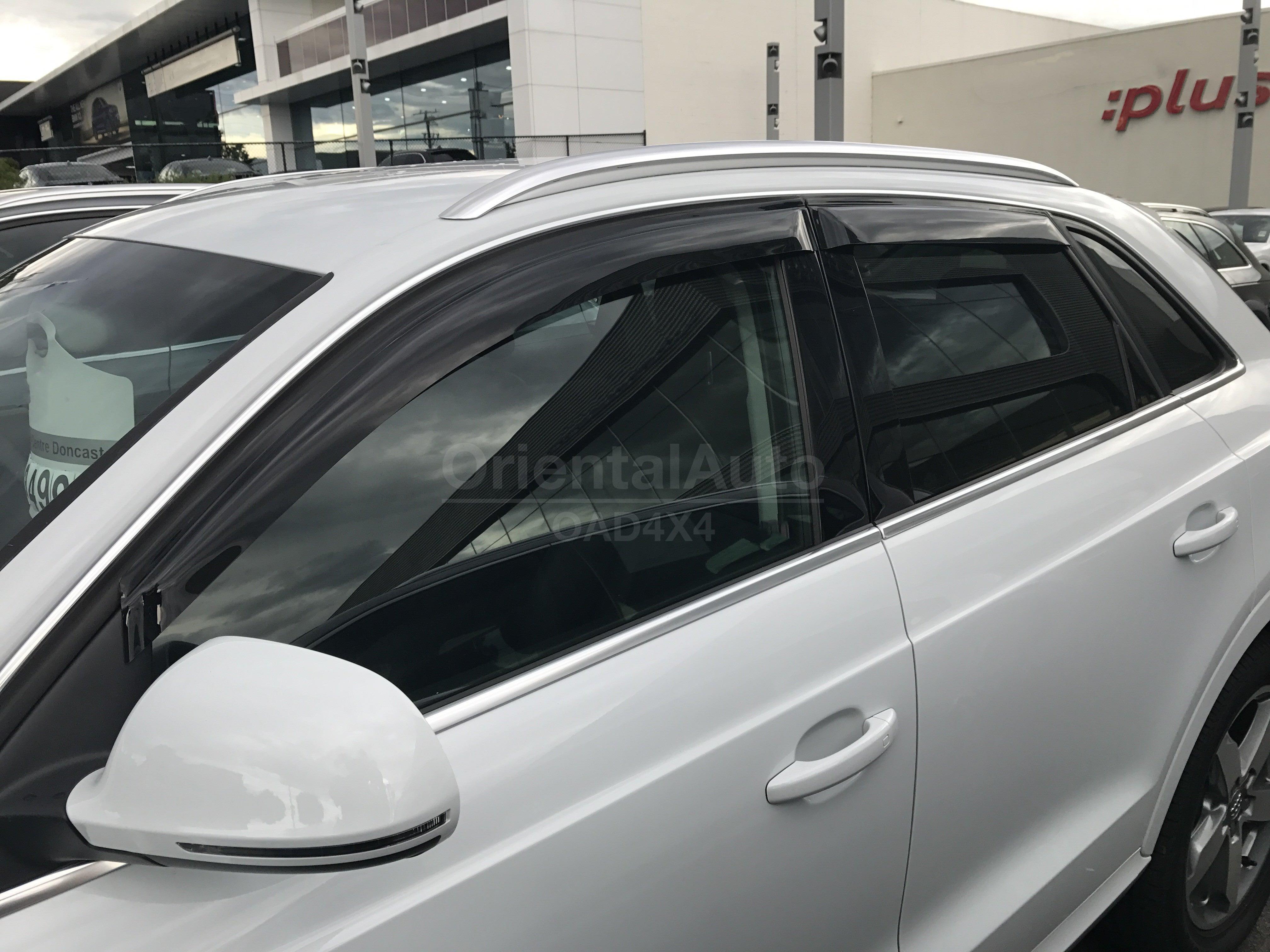 Zijwindschermen Helder Passend Voor Audi Q3  8U  5 Deurs 2011 2018