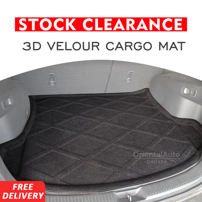 Stock Clearance| 3D VELOUR Boot Mat Liner Cargo mat