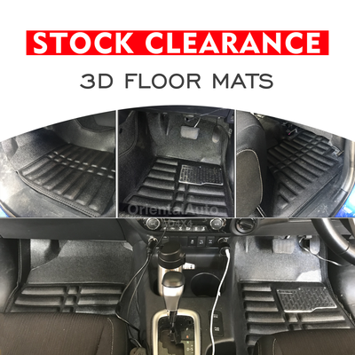 Stock Clearance| Custom modeling 3D  Floor Mats #PICK UP ONLY COST $9.99 !