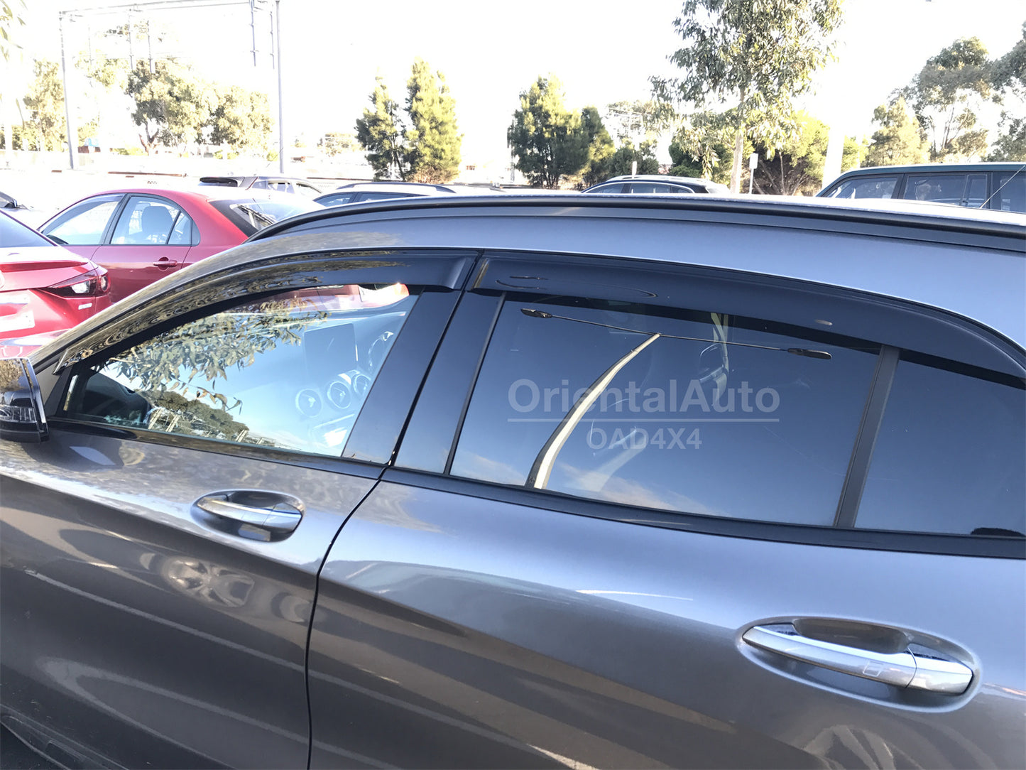 Premium Weathershields For Mercedes-Benz GLA Class X156 2014-2019 Weather Shields Window Visor