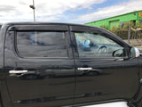 Bonnet Protector & Injection Weather Shield for Toyota Hilux Dual Cab 2011-2015