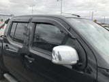 Bonnet Protector & Weather Shields for Nissan Navara D40 Dual Cab 2005-2010 Spanish Model