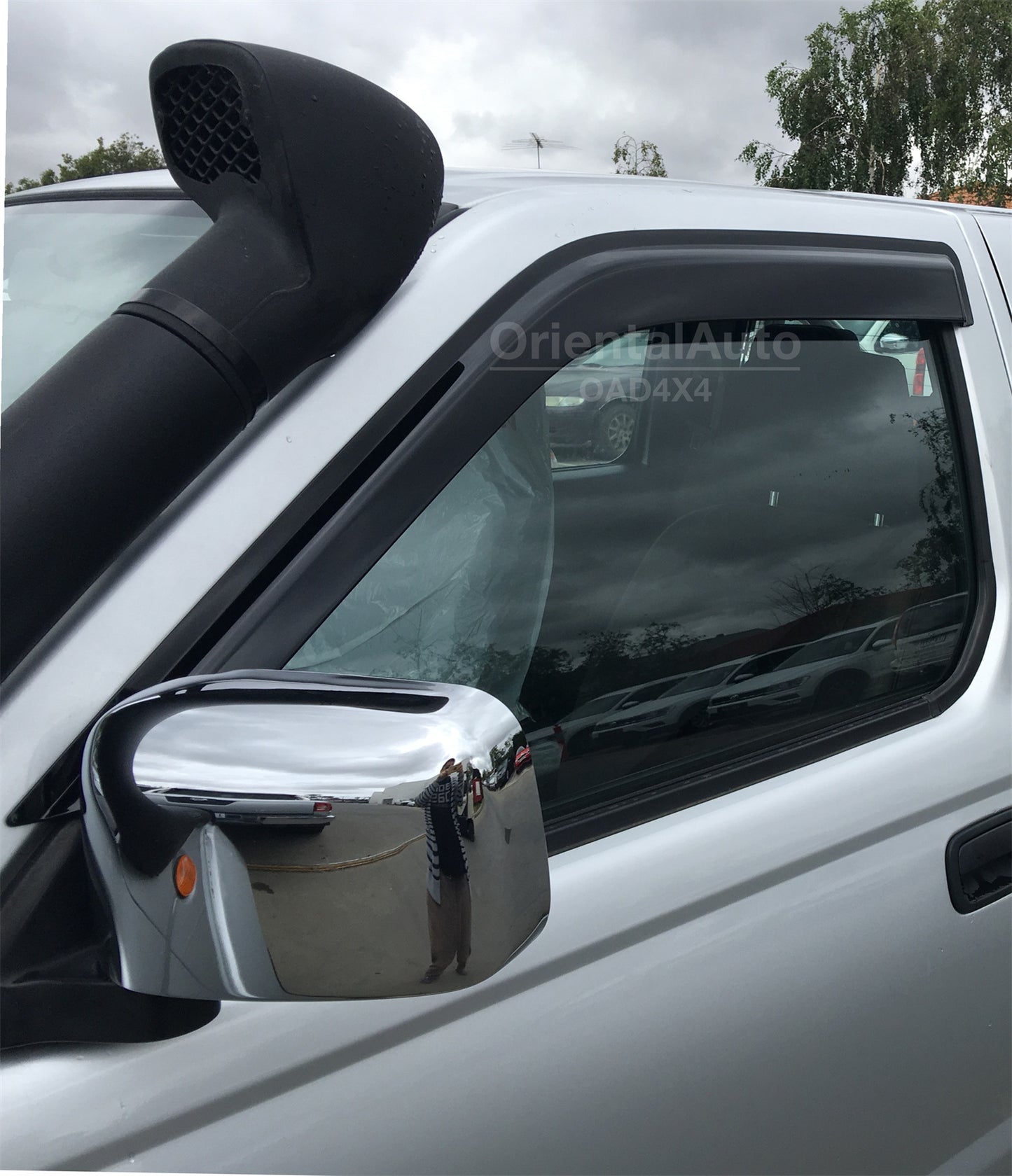 Injection Weathershields Weather Shields Window Visor For Nissan Navara D22 Single Cab 1997-2015