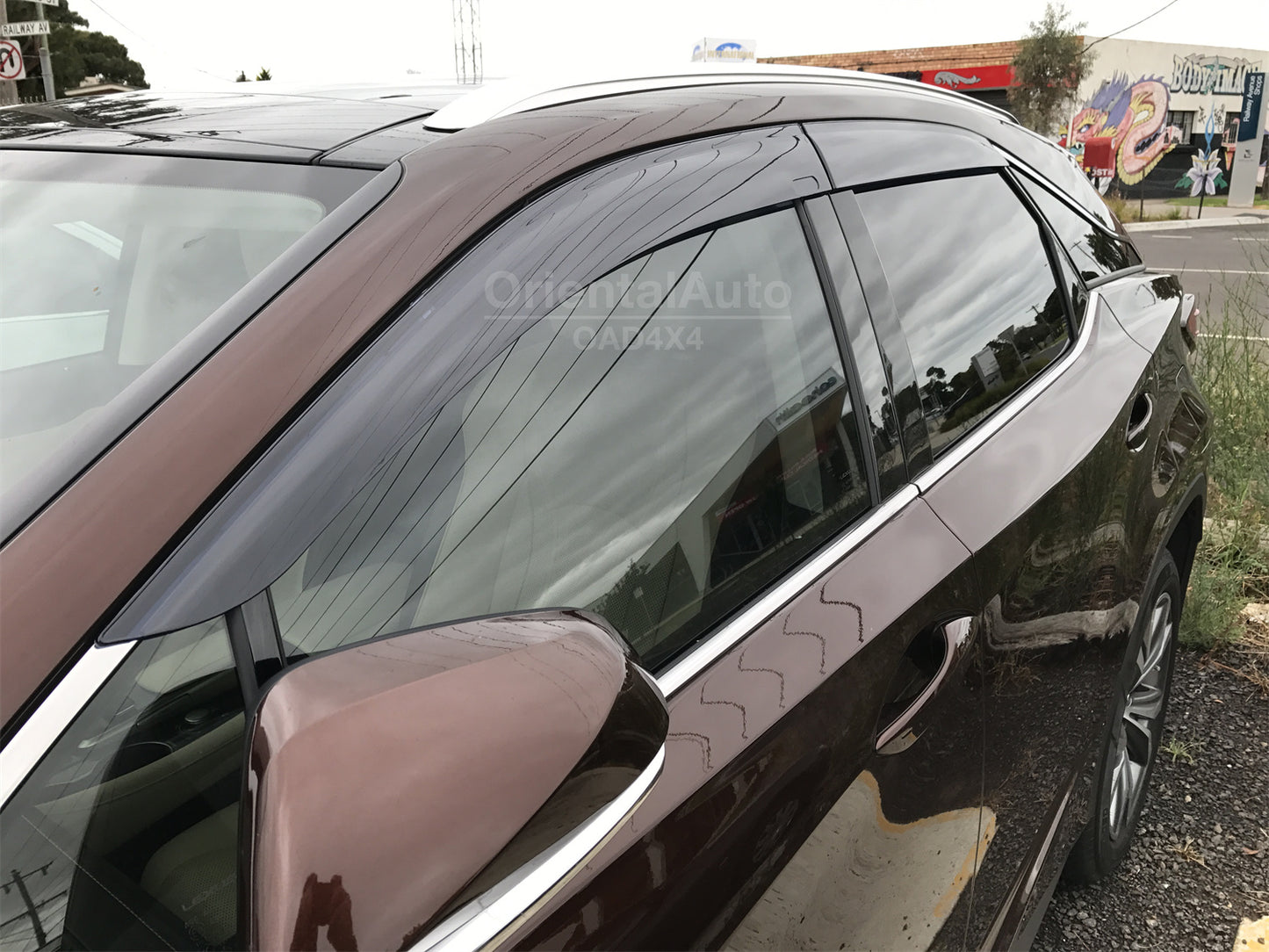 Injection Weathershields For Lexus RX200T/300/350/450h 5 Seats 2015-2022 Weather Shields Window Visor