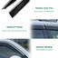 Injection Stainless Weathershields For Toyota LandCruiser 300 Land Cruiser 300 LC300 2021+ Weather Shields Window Visor