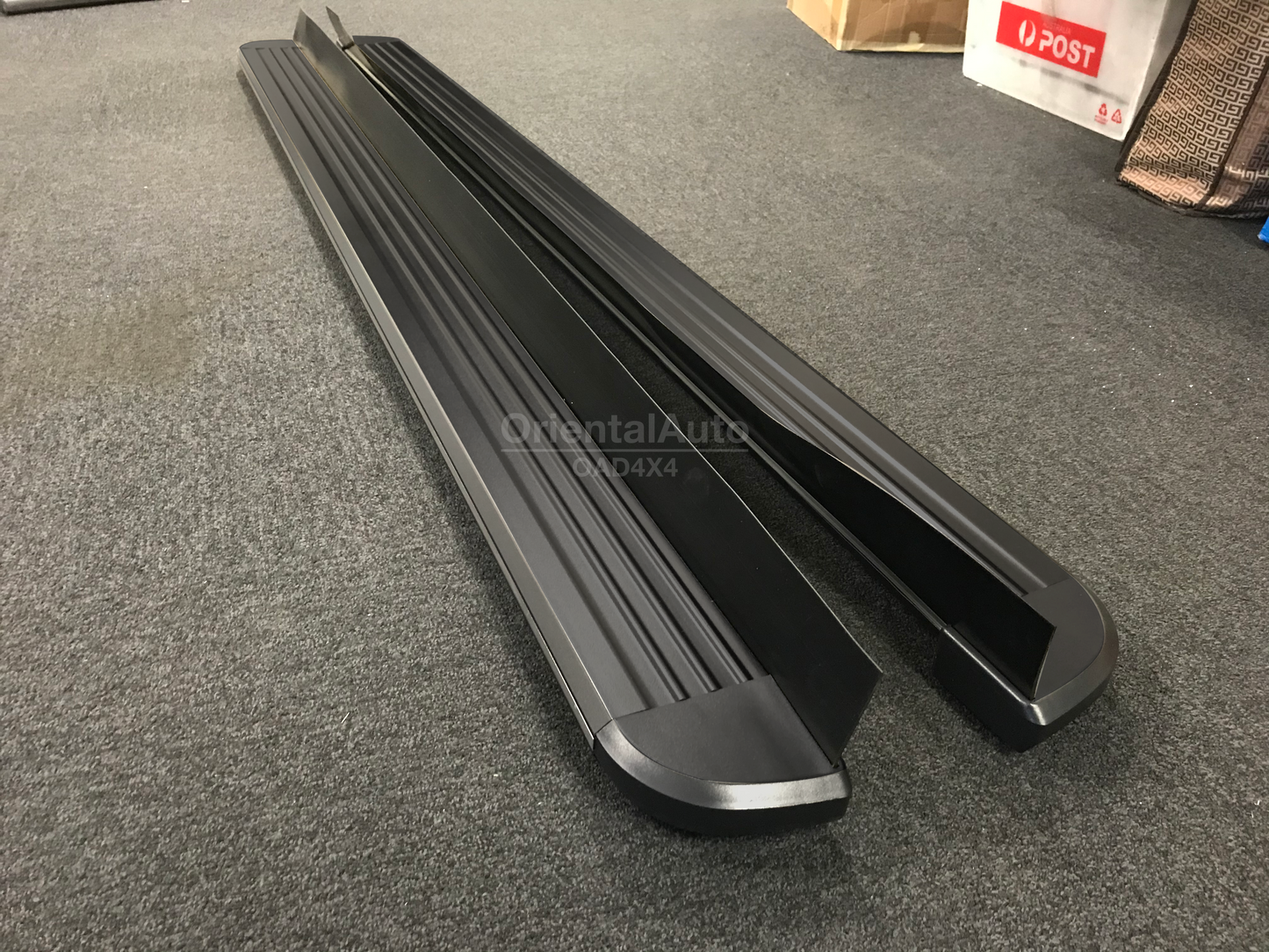 Black Aluminum Side Steps Running Board For Subaru 5gen Outback 2014-2020 #LP