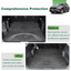 3D TPE 3pcs Detachable Boot Mat for Toyota Kluger GX GXL 2021-Onwards Cargo Mat Trunk Mat Boot Liner