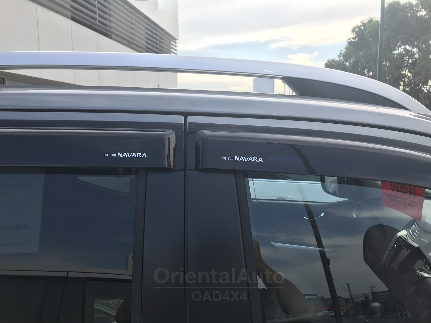 Injection Weathershields Weather Shields Window Visor For Nissan Navara NP300 D23 Dual Cab