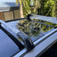 1 Pair Aluminum Cross Bar Roof Rack for Skoda Octavia Wagon 2021+ Clamp in Flush Rail