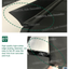 Black Aluminum Side Steps / Running Board For Mercedes-Benz GLC Class X253 2015-2022 #MC