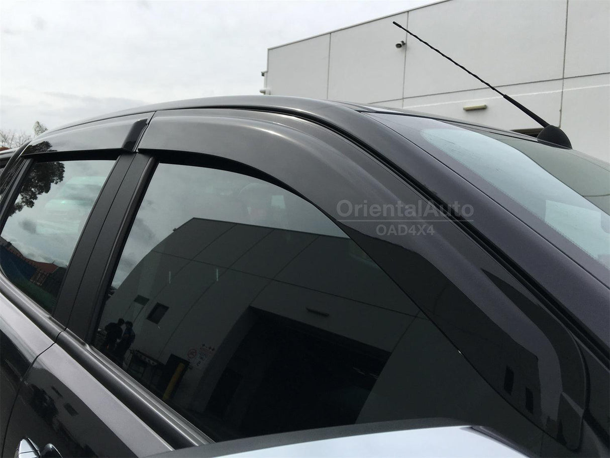 Weather Shields & Door Sill Protector for Ford Ranger Dual Cab 2011-2022