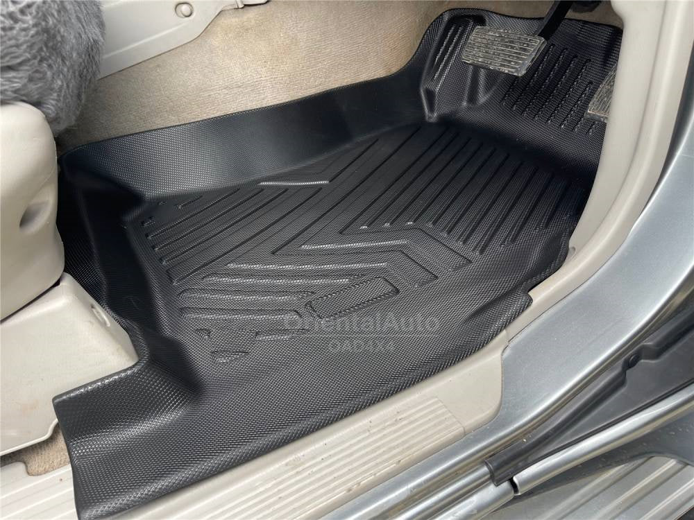 5D TPE Floor Mats for Nissan Patrol Y61 1997-2015 Tailored Door Sill Covered Car Floor Mat Liner
