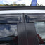 OAD Premium Weathershields & 3D TPE Cargo Mat for Mitsubishi ASX XA XB XC Series 2010-2019 Weather Shields Window Visor Boot Mat